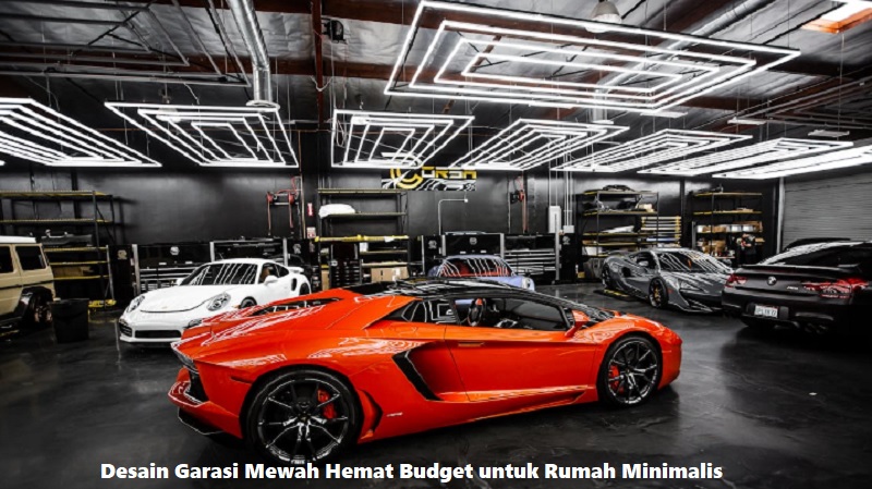Desain Garasi Mewah