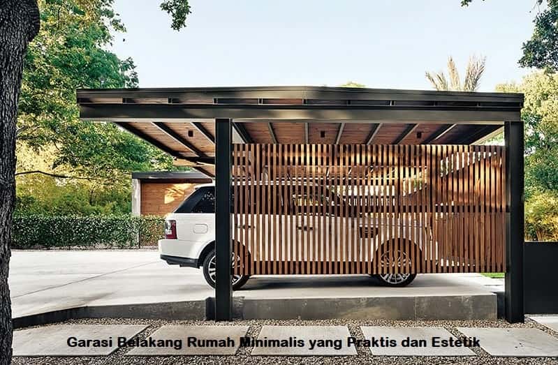garasi belakang rumah