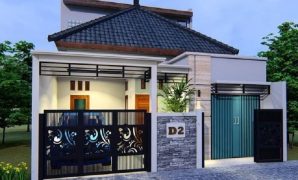 model rumah toko dan garasi